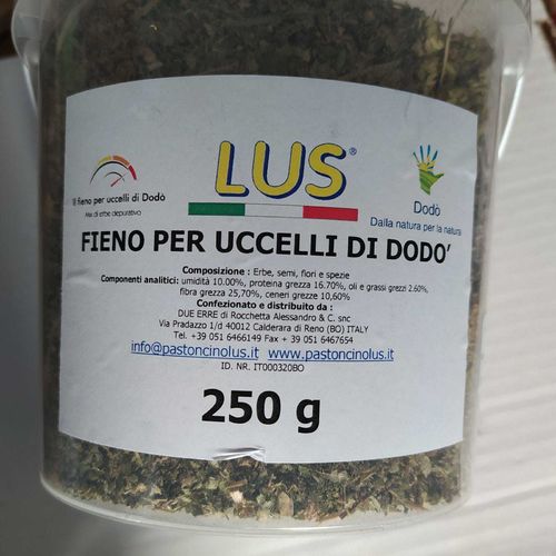 FIENO PER UCCELLI DI DODO' LUS GR 250