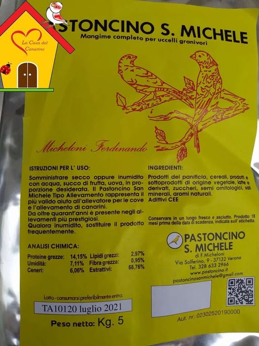 Pastoncino San Michele "Tipo Allevamento" 5 kg