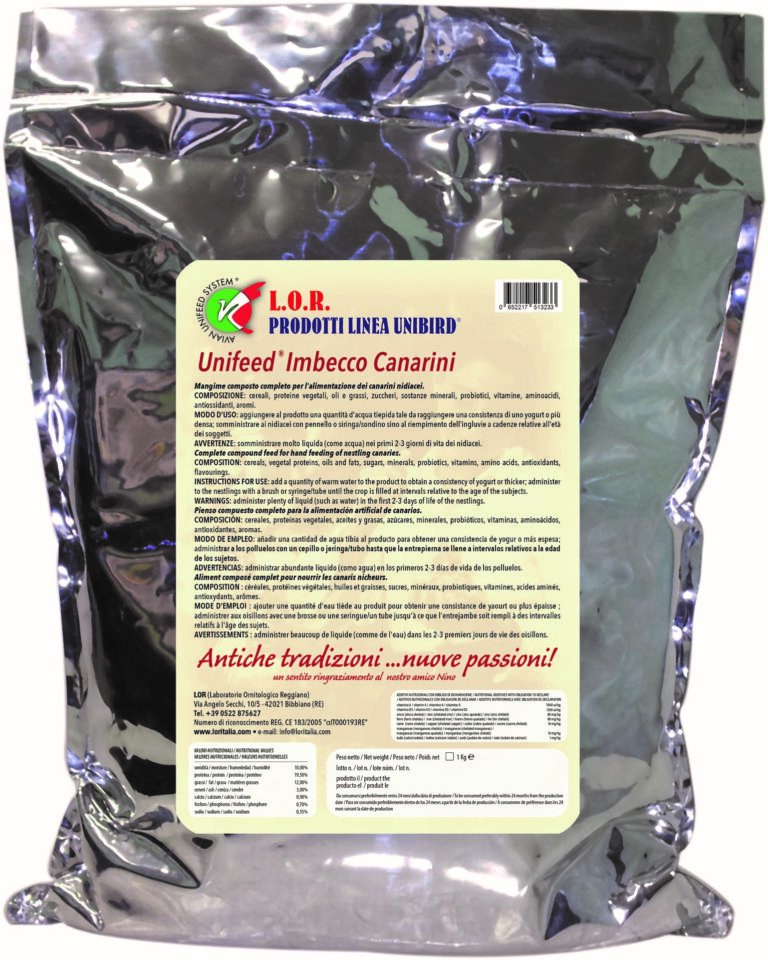Unifeed Imbecco Canarini 1 kg