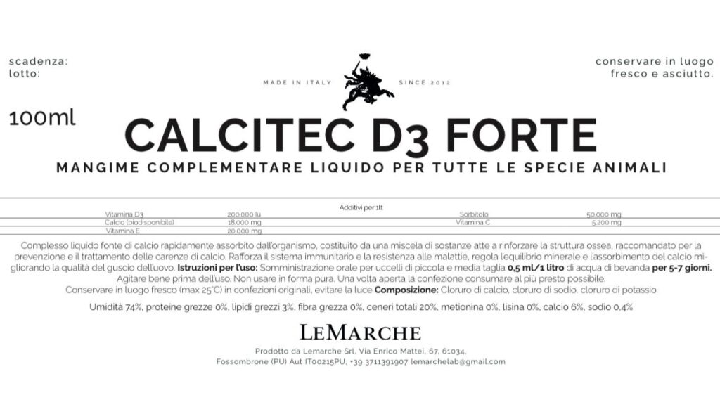 Calcitec D3 forte (liquido) 100 ml